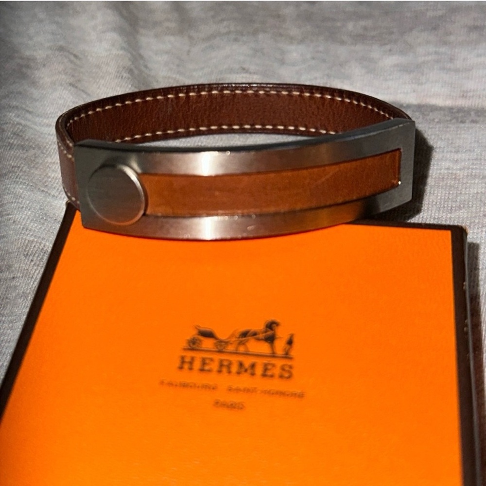 Hermes Leather Bracelet